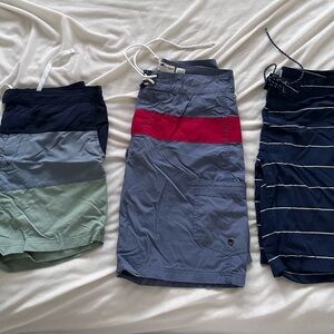 JCrew mens swim trunk bundle!